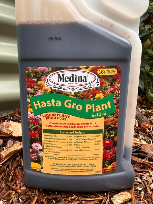 Medina Hasta Gro All Purpose Fertilizer, 6-12-6