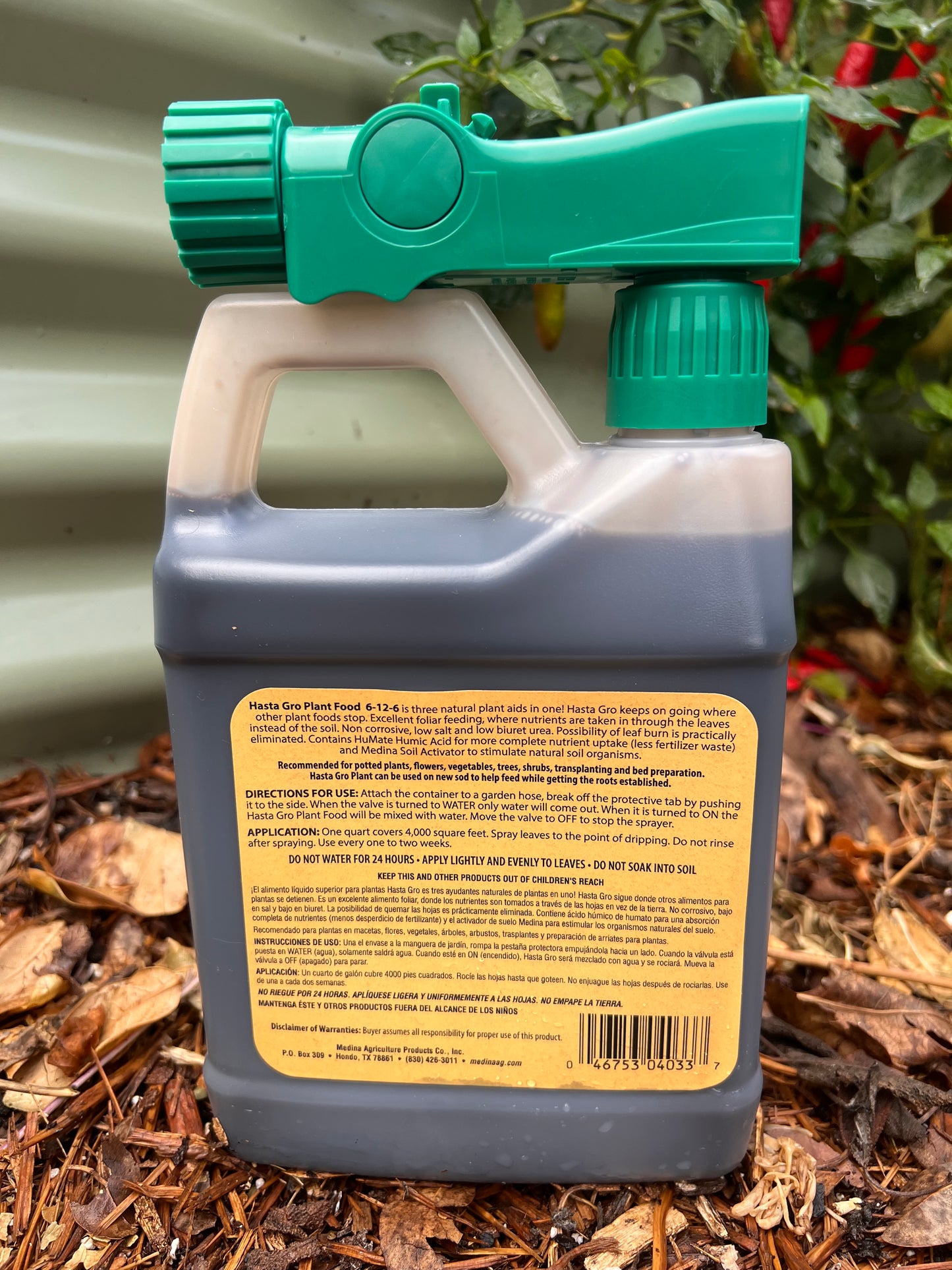 Medina Hasta Gro AP Fertilizer, Hose-End Sprayer